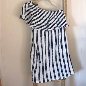 Maven west one shoulder dress